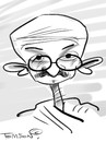 Cartoon: Gandhi (small) by to1mson tagged gandhi,uk,gb,indie,india