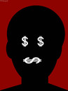 Cartoon: Money rules the world... (small) by to1mson tagged panama,money,geld,terror,world,welt,swiat,pieniadze