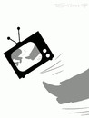Cartoon: TV changes - Poland (small) by to1mson tagged regierung,gogernment,poland,polen,polska,zmiany,kurski,dziennikarze