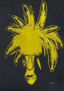 Cartoon: Andy Warhol (small) by manohead tagged caricatura,caricature,manohead