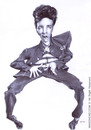 Cartoon: Elvis Presley (small) by manohead tagged caricatura,manohead,caricature