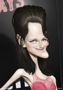Cartoon: Kristen Stewart (small) by manohead tagged kristen,stewart,manohead,caricatura,caricature,bic,ballpoint