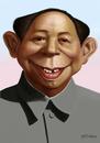 Cartoon: Neuman Tse Tung (small) by manohead tagged manohead caricatura