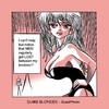 Cartoon: Get Lost between Boobies! (small) by Age Morris tagged agemorris,akiokomori,dumbblonde,getlost,men,women,marsandvenus,notice,regularly,quiteoften,getlostbetweenboobs,boobs,boobies,breasts,bignaturals,manga,nicerack,hooters