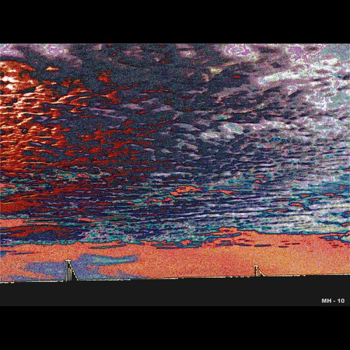 Cartoon: MH - The Bleeding Sky (medium) by MoArt Rotterdam tagged sky,lucht,clouds,wolken,bleeding,bleedingsky,bloedendelucht,red