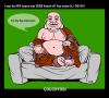 Cartoon: CouchYogi Ego Destroyer - new (small) by MoArt Rotterdam tagged couchyogi,asana,yoga,yogahumor,yogatoons,yogi,yogamaster,guru,gurutalk,yogaphilosophy,doit,ego,egodestroyer,destroy,bigego