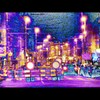 Cartoon: MH - The Purple Night (small) by MoArt Rotterdam tagged rotterdam,moart,moartcards,night,nacht,purple,paars,roadwork,wegwerk,kleiweg,trafficsigns,verkeersborden,urbanjungle