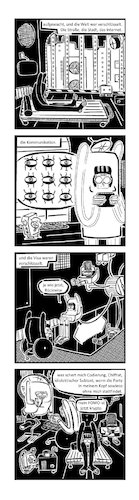 Cartoon: Ypidemi Code (medium) by bob schroeder tagged code,encryption,verschluesselung,fomo,einreise,ypidemi,comic