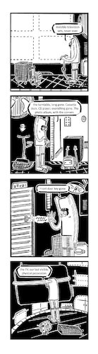 Cartoon: Ypidemi Invisible (medium) by bob schroeder tagged tv,digital,virtual,possession,comics,ypidemi