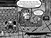 Cartoon: cocoon (small) by bob schroeder tagged app armut navigation vermeidung beziehung bekanntschaft cocooning