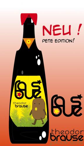 Cartoon: Pete Brause ! Echt superlecker ! (medium) by Theodor von Babyameise tagged babyameise