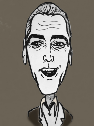 Cartoon: George Clooney (medium) by Vidal tagged george,clooney