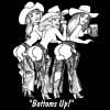 Cartoon: Bottoms Up!! (small) by saltpppr tagged girls foxes cowgirls bottoms bar tavern