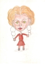 Cartoon: doll (small) by paintcolor tagged painding,doll,kids,girl,caricature