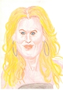 Cartoon: Michelle Pfeiffer (small) by paintcolor tagged caricature,michelle,pfeiffer,actor,famous,hollywood