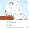 Cartoon: Der Zeichner (small) by legriffeur tagged cartoon,zeichnen,zeichner,cartoonisten,malen,zeichnenmachtspass,entspannung