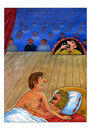Cartoon: Love On Stage (small) by Makhmud Eshonkulov tagged love,sex