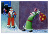 Cartoon: Merry Xmas (small) by Makhmud Eshonkulov tagged xmas christmas