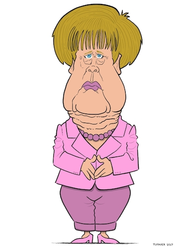 Cartoon: Angela Merkel (medium) by Christoon tagged angela,merkel,cdu,politiker,deutschland,kanzlerin