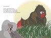 Cartoon: Achselzucken (small) by gege tagged tier,tiere,natur,pavian,affe,schimpanse,sex,zoo,geschnacksel