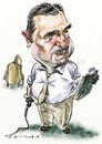 Cartoon: Augusto Pinochet (small) by Bob Row tagged chile pinochet dictator