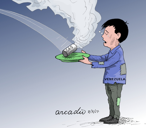Cartoon: Crisis in Venezuela. (medium) by Cartoonarcadio tagged venezuela,maduro,crisis,latin,america,socialism