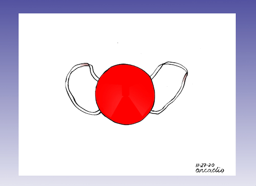 Cartoon: Japan and Covid 19 (medium) by Cartoonarcadio tagged japan,covid,19,health,coronavirus,pandemic