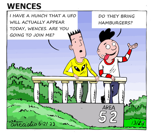 Cartoon: The adventures of Wences (medium) by Cartoonarcadio tagged comic,wences,humor