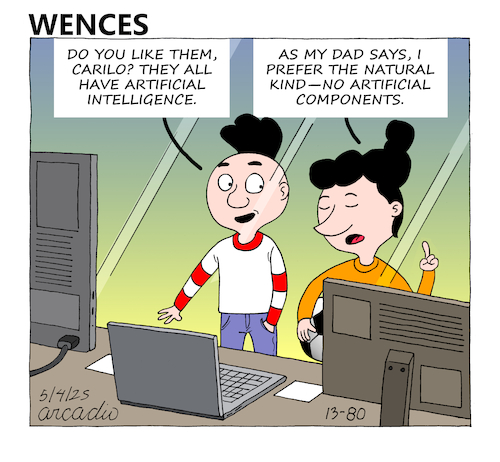 Cartoon: The Adventures of Wences (medium) by Cartoonarcadio tagged humor,comic,wences