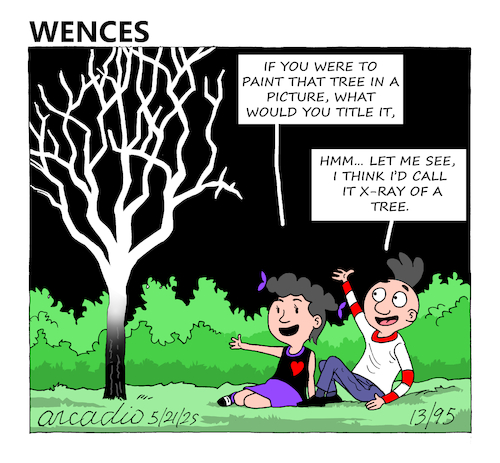 Cartoon: Wences and his Friends (medium) by Cartoonarcadio tagged humor,wences,comic