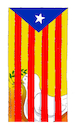 Cartoon: After referendum in Cataluna. (small) by Cartoonarcadio tagged cataluna,spain,europe,independence,referendum