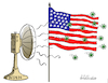 Cartoon: Biden campaign against Covid-19 (small) by Cartoonarcadio tagged biden usa pandemic washington us president