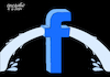 Cartoon: Facebook was hacked II (small) by Cartoonarcadio tagged facebook,social,network,data,people