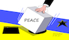 Cartoon: Impossible peace. (small) by Cartoonarcadio tagged putin,war,russia,ukraine,europe,nato