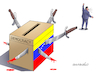 Cartoon: Maduro-destroyer of democracy. (small) by Cartoonarcadio tagged maduro,venezuela,violence