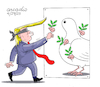 Cartoon: Mistakes in the Pursuit of peac (small) by Cartoonarcadio tagged war,trump,peace,ukraine,russia