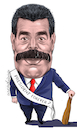 Cartoon: Nicolas Maduro Venezuela (small) by Cartoonarcadio tagged maduro venezuela latin america dictactor president socialism