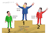 Cartoon: Olympic Games in times of Covid. (small) by Cartoonarcadio tagged asia olympic games tokyo 2020 sports