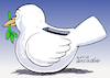 Cartoon: Preventive peace. (small) by Cartoonarcadio tagged peace dialogue talks friendship