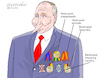 Cartoon: Putin s medals. (small) by Cartoonarcadio tagged putin,war,ukraine,russia