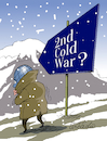 Cartoon: Second Cold War? (small) by Cartoonarcadio tagged cold war wapons conflicts crisis