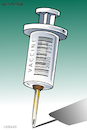 Cartoon: Vaccine as a business. (small) by Cartoonarcadio tagged vaccine covid 19 pandemic helath medicine