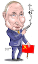 Cartoon: Vladimir Putin. (small) by Cartoonarcadio tagged putin,russia,war,ukraine,europe