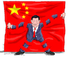 Cartoon: Xi Jinping for ever. (small) by Cartoonarcadio tagged china xi jinping dictatorship communist party