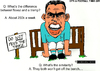 Cartoon: Carlos Tevez - On the Bench (small) by bluechez tagged carlos,tevez,manchester,city,champions,league,argentina,football
