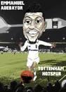 Cartoon: Emmanuel Adebayor - Spurs (small) by bluechez tagged tottenham,hotspur,spurs,emmanuel,adebayor,football,striker,premiership