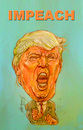 Cartoon: IMPEACH (small) by Harbord tagged trump,donald,impeach,liar,orange