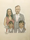 Cartoon: Long Family (small) by Harbord tagged family,portrait,caricature