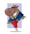 Cartoon: Hippo (small) by ChudTsankov tagged cartoon,humor,illustrations