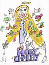 Cartoon: Die Speisung - Holly Charity (small) by toonwolf tagged charity,wohlfahrt,spende,speisung,reichtum,geld